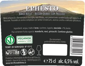 Birra artigianale - <b> 2 box tris da 3 bottiglie in confezione regalo - 75 cl </b>  - BIRRIFICIO DELL'ETNA-LINEA PREMIUM