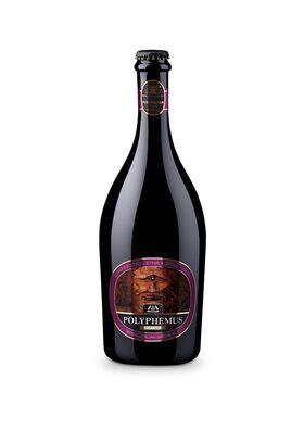 Birra artigianale POLYPHEMUS - ITALIAN GRAPE ALE con mosto di Nerello mascalese - <b> 6 bottiglie - 75 cl </b> - BIRRIFICIO DELL'ETNA-LINEA PREMIUM