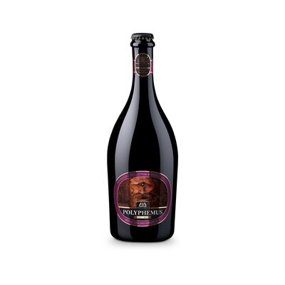 Birra artigianale POLYPHEMUS - ITALIAN GRAPE ALE con mosto di Nerello mascalese - <b> 6 bottiglie - 75 cl </b> - BIRRIFICIO DELL'ETNA-LINEA PREMIUM